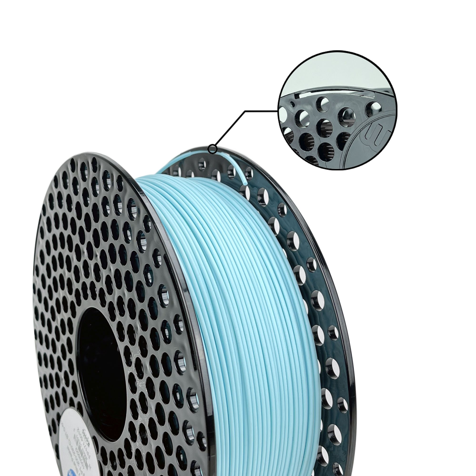 PLA Baby Blue Pastello 1.75mm/1000 g - immagine 2