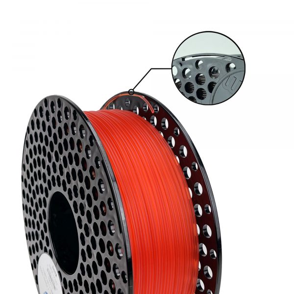PLA Rosso Trasparente 1.75 mm/1000 g - immagine 2